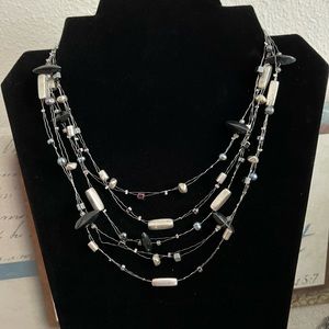Gorgeous Multi Strand Beaded Necklace